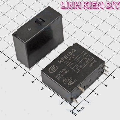 HFE10-2-12-HT-L2 Rơ Le SPST 12VDC 50A 5 Chân Linh Kiện DIY