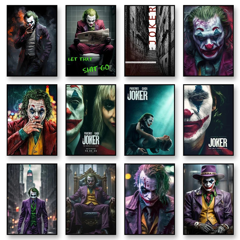 Phim Vải Treo Tường Nghệ Thuật In Poster Marvel Phim Trang Trí Tranh Hiện Đại Trang Trí Nhà Phim Ngư