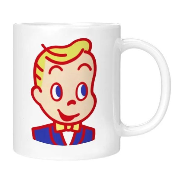 gift ceramic cups cute ceramic cups Cặp Đôi Anime 5 Cốc Dễ Thương Ăn Sáng Hoạt Hình Thìa Cốc Gốm Cốc