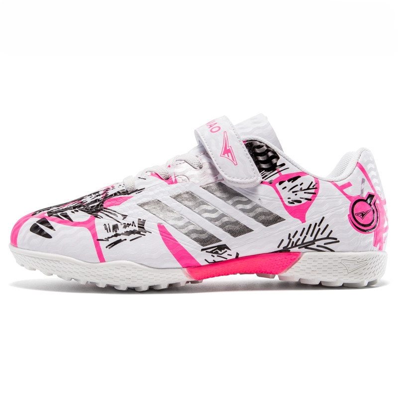 Youth Latest Broken Spike Football Shoes Low-top Fashion Korean Version Training Shoes28-39