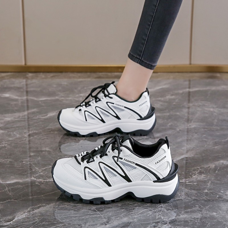 Women's Flat Fashion Korean Style Casual Outdoor Sports Hiking Shoes