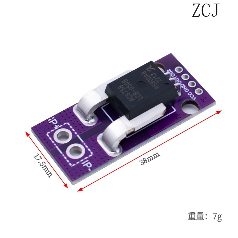 Mô-đun cảm biến dòng điện hội trường ACS758LCB-050B 50A / 100A / 150A / 200A ACS758