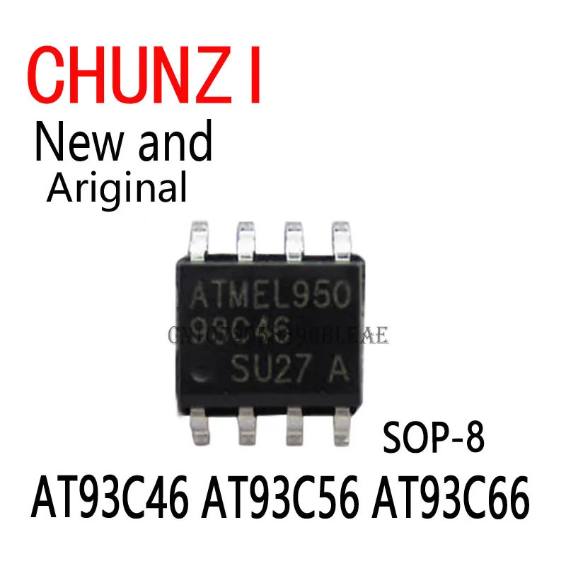 10 Chiếc Chip IC Mới Và Chính Hãng 93C46 93C56 93C66 SOP-8 AT93C46 AT93C56 AT93C66 Còn Hàng RQHU