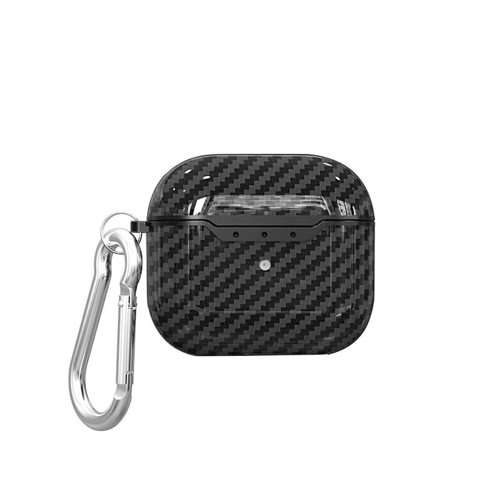Ốp Lưng Sợi Carbon Mềm Cho Airpods 4 Apple Pro 2 3 2 1 Pro2 GEN2 Gen3 Tai nghe không dây