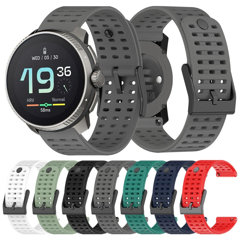 Dây đeo đồng hồ cho Suunto 9 Peak Pro / 9 Peak / 5 Peak / Race / Dọc, Dây thay thế QuickFit bằng sil