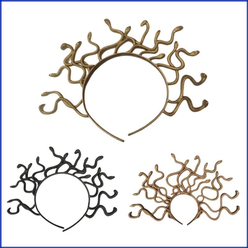 Topsky Medusa - Băng đô rắn, mũ hoá trang cho Carnaval và Mardi Gras