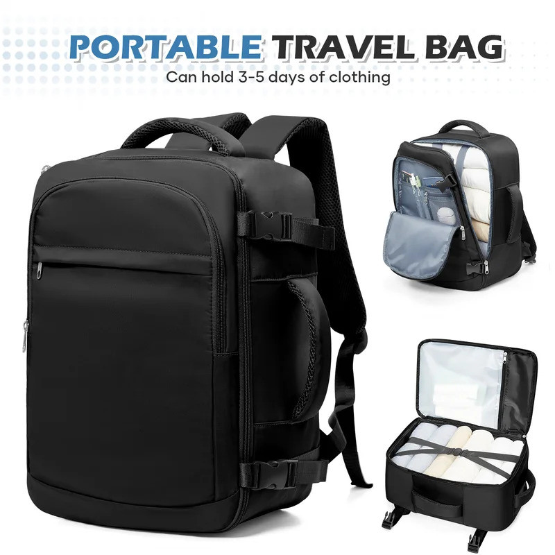 Nam 15.6 inch Túi Laptop Cabin Máy Bay Du Lịch Ba Lô 40x30x20, Tay Hành Lý Cabin Ba Lô Wizzair 40x30