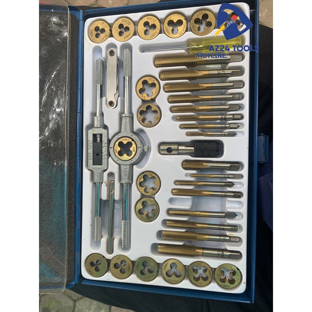 Bộ taro ren 40 chi tiết A1012 C-MART