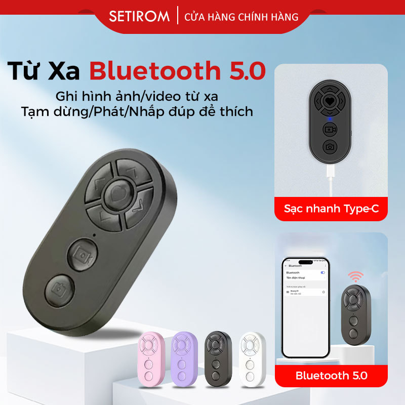 Remote Chụp Ảnh Bluetooth SETIROM Store