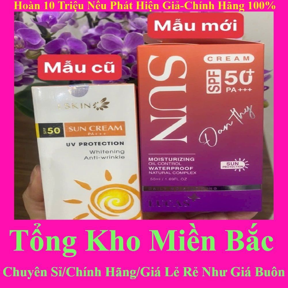 [TẶNG QUÀ] Kem chống nắng sinh học sun cream lskin đan thy thi (hàng mới về date mới chính hãng)