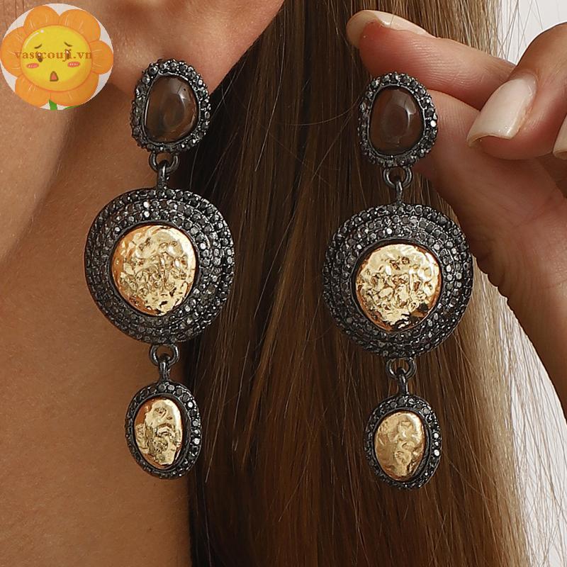 VASTJI Bộ Trang Sức Nữ Bohemia Vintage - Earings & Necklace Set, Phù Hợp Làm Quà Tặng Và Mặc Đi Tiệc