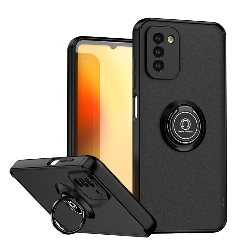 Dành Cho Nokia G42 G400 C22 C32 C12 Pro Plus Armor Vỏ Chống Sốc Vòng Đứng Bảo Vệ Mặt Sau