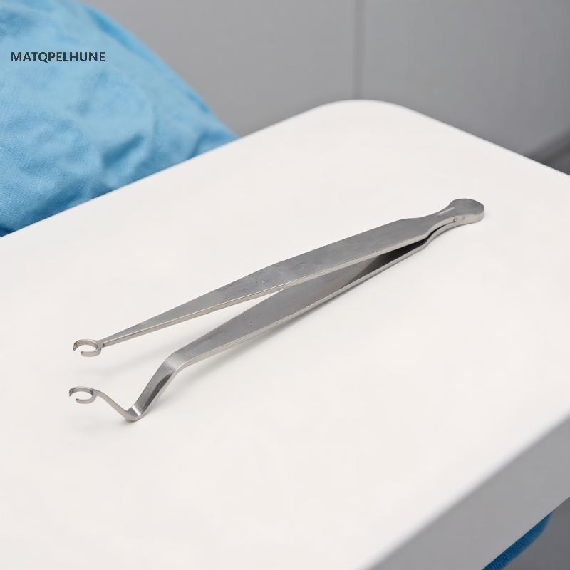 MATQPELHUNE - Bộ dụng cụ thép phẫu thuật chuyên nghiệp cho piercing bụng, tai, lưỡi, septum và môi t