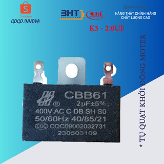 Tụ quạt 2uf và 1.5uf - 3ht