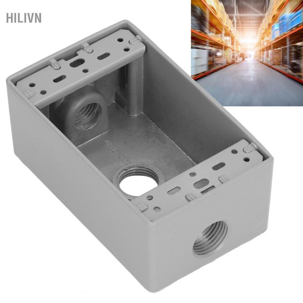 Hilivn Hộp Ổ Cắm Chống Bụi NEMA 10-50R 14-50R Ổ Cắm Điện Cao Cấp Với Phụ Kiện Gắn Cho Nhà Kho Ngoài 