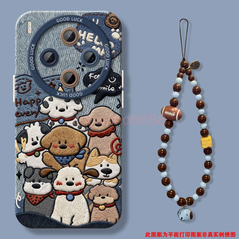 Ốp điện thoại Vivo X300 Pro x300 pro x300 ultra Ốp bảo vệ Cowboy Puppy Silicone mềm Phong cách mới i