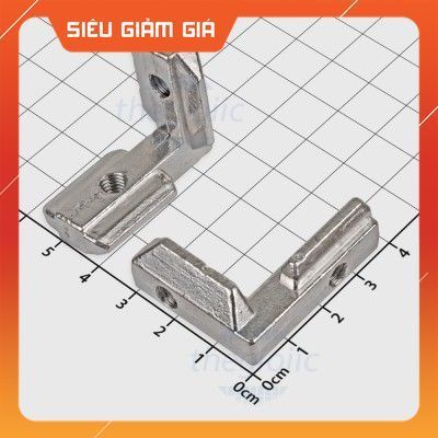 Ke Góc Chìm L Cho Nhôm Định Hình QT 40x40 SmartFix Linh Kiện