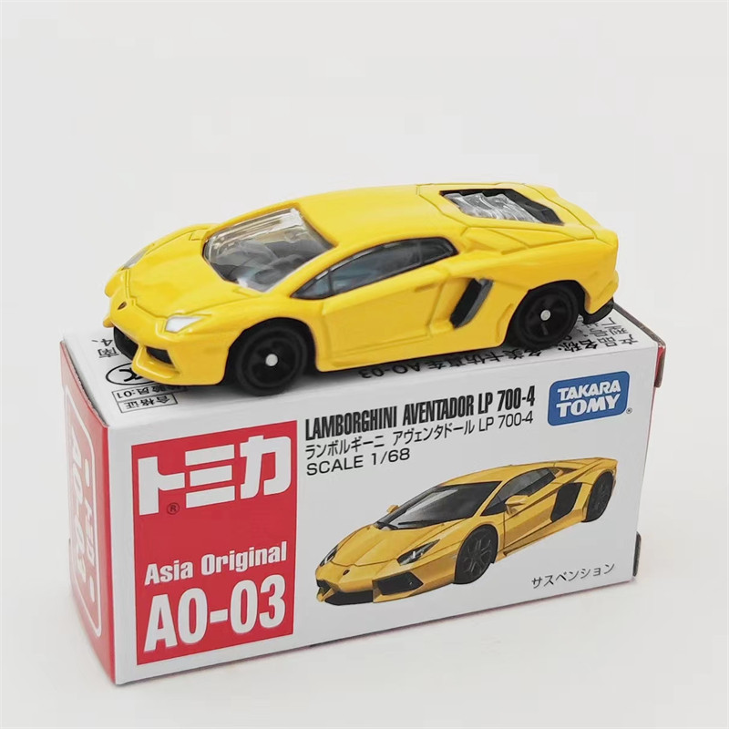 TOMICA TOMICA Xe Hợp Kim Châu Á Giới Hạn AO-03 Lamborgh LP700-4 Bộ Sưu Tập Mẫu Xe Đồ Trang Trí Bé Tr
