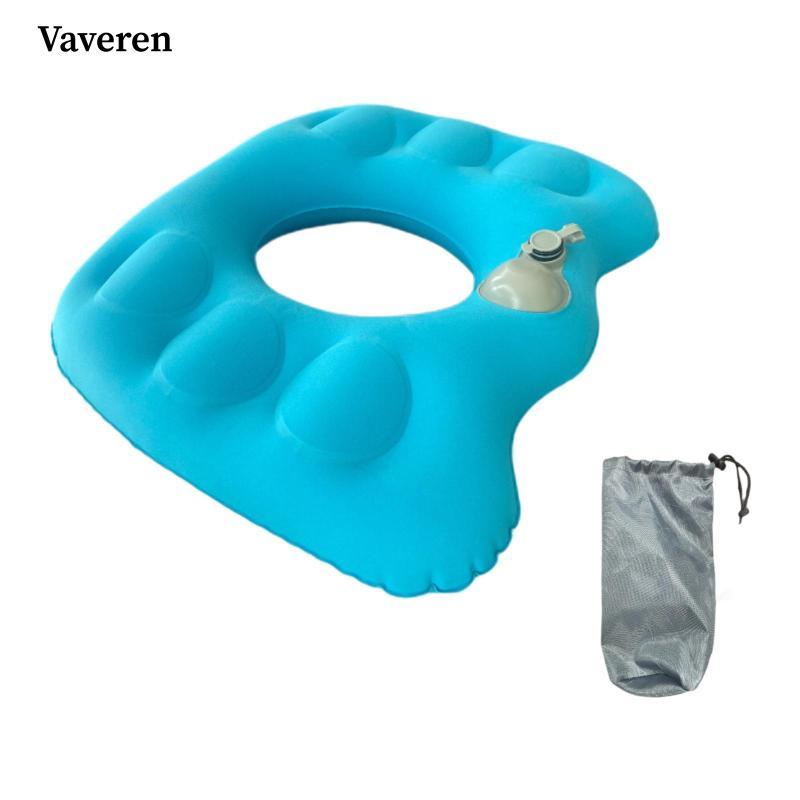 Đệm Ghế Bơm Hơi Đệm Bệnh trĩ Đệm Thoáng Khí Công Thái Học Rỗng Miếng Lót Ghế Đệm Ghế Cho Ngồi Dài Nơ