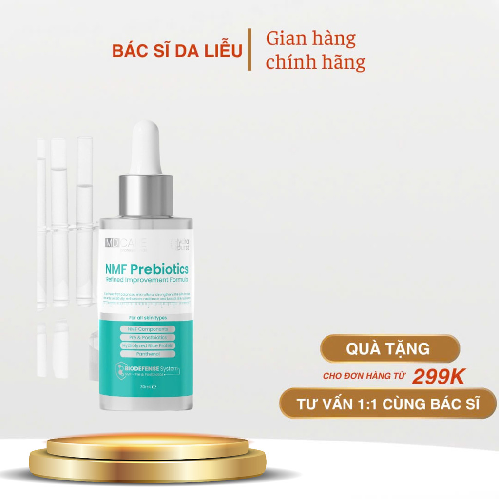 [ Chính Hãng ] Serum Lợi Khuẩn Cân Bằng & Phục Hồi Da MD CARE NMF Prebiotics 30ml – Chính Hãng