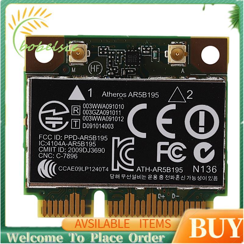 AR9285 AR5B195 150M + BT3.0 Thẻ không dây PCI-E nửa Mini SPS:593127-001 592775-001 cho 430 431 435 4