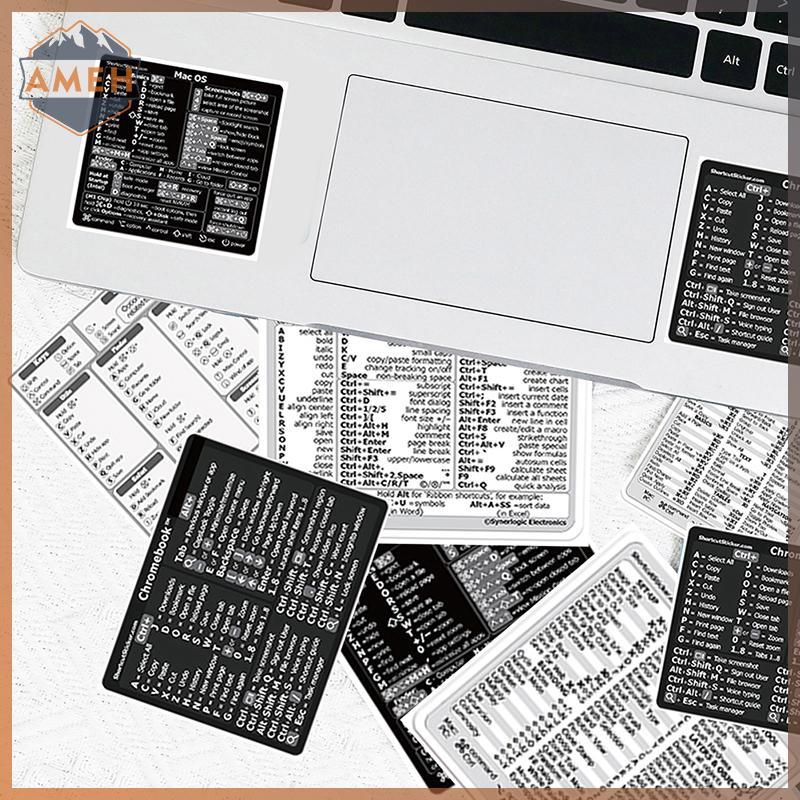 Technicolorepic 30 Cái Adobe Photoshop Hướng dẫn bàn phím tham khảo nhanh Nhãn dán cắt ngắn TEC