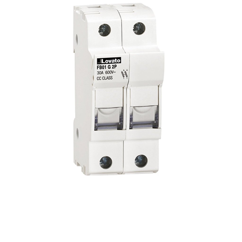 Hệ thống tự động Kết nối liên kết AFB01G2P DIN Rail Mounted Class CC Fuse Holder, UL, 2 cực, 18 đến 