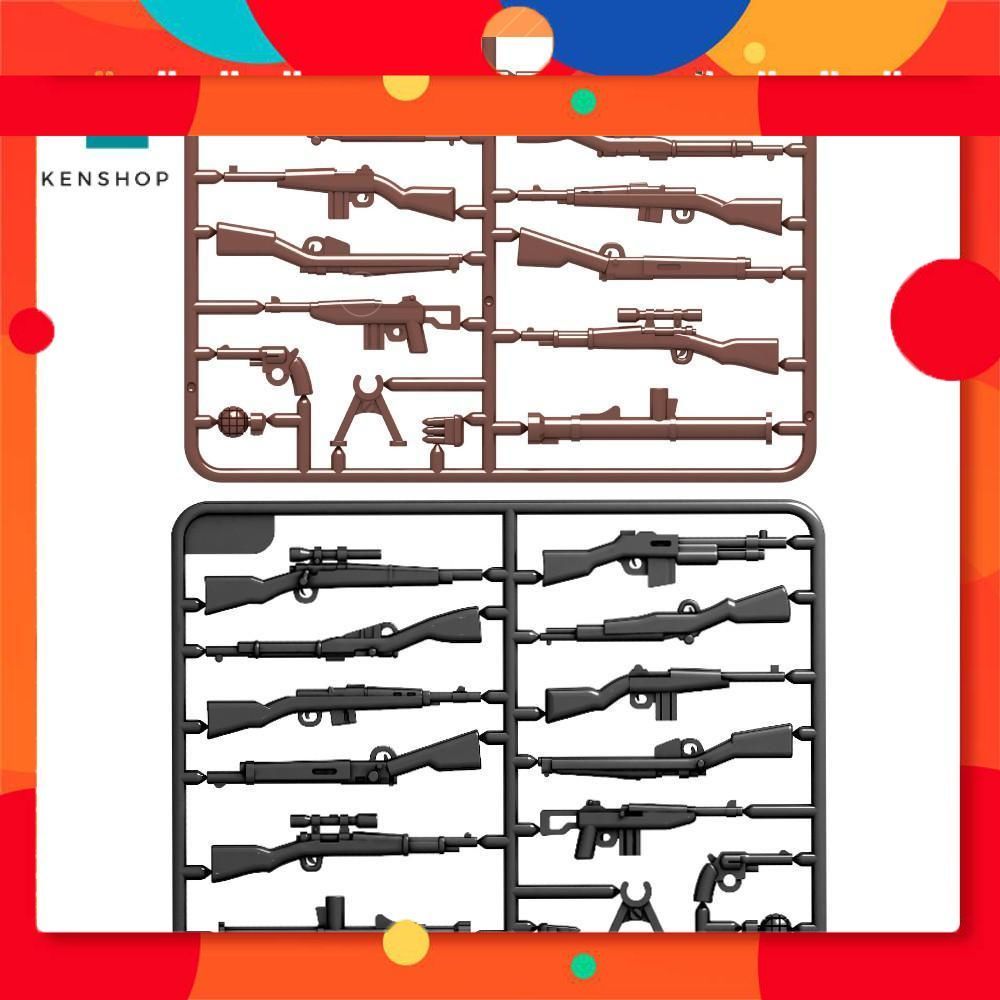 Mảnh Nhựa Tạo Hình Vỉ Trang Bị Dùng Cho Mô Hình Nhân Vật Lính Liên Xô Trong Thế Chiến II NO.999