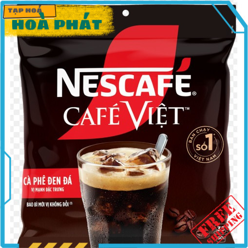 Cà Phê Đen Đá Nescafe Cafe Việt Bịch 35 Gói * 16G