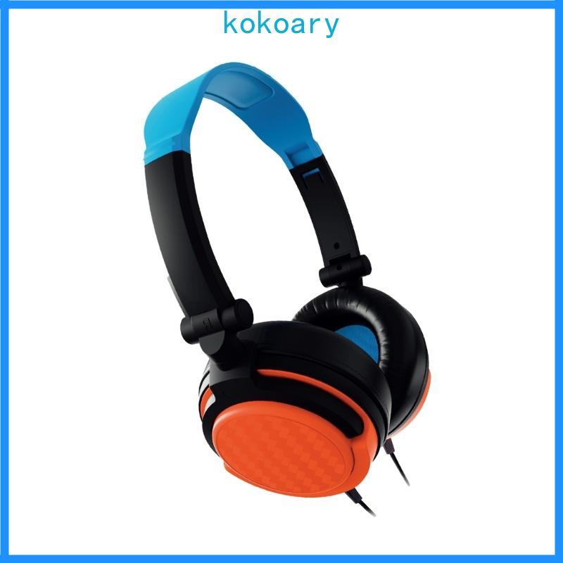 Ergonomic Gaming Headset for Game Consoles PC with Volumes Control Earphone
