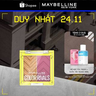  Bảng Phấn Mắt 2 Màu Color Rivals Shadow Duo Maybelline New York 3g 