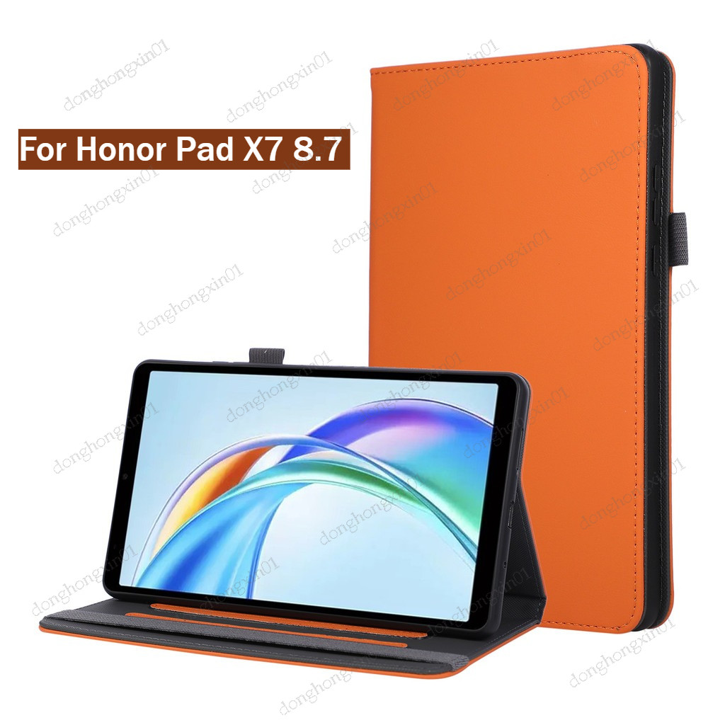 Ốp Lưng Cho Honor Pad X7 (2025) Máy Tính Bảng 8.7 "JMS-W09 Đế Lật Chống Sốc Da PU Funda JMS-W09 / JM