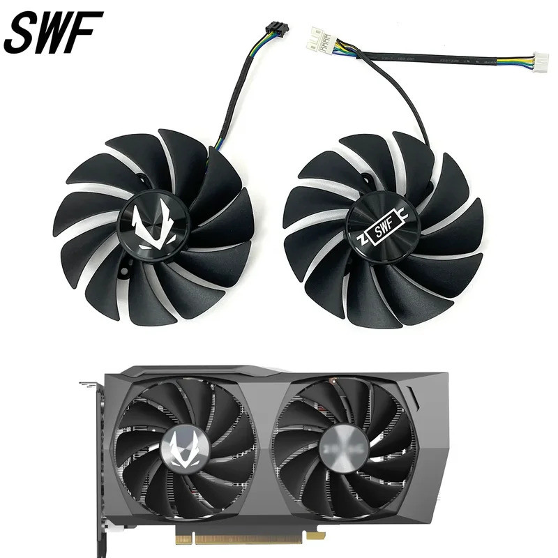 Mới 88mm 12V GA92S2U GFY09215M12SPA Quạt Làm Mát Cho Zotac Gaming RTX3050 RTX3060 RTX3060Ti Đôi Edge