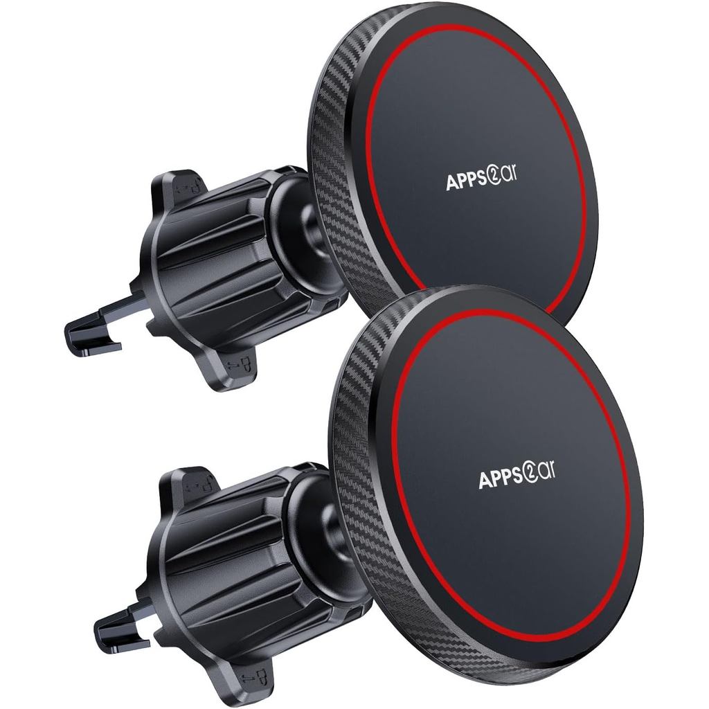 APPS2Car cho MagSafe Car Mount Air Vent [2 Gói] Gắn trên ô tô từ tính cho iPhone 17 16 15 14 13 12, 