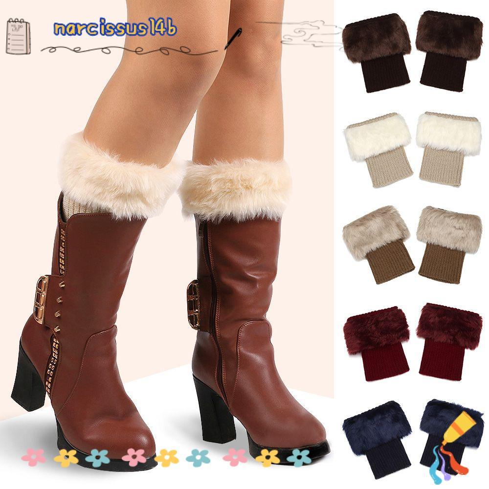 Tất Boot NARCISSUSB Mùa Đông Bé Gái Nữ Boot Warmer