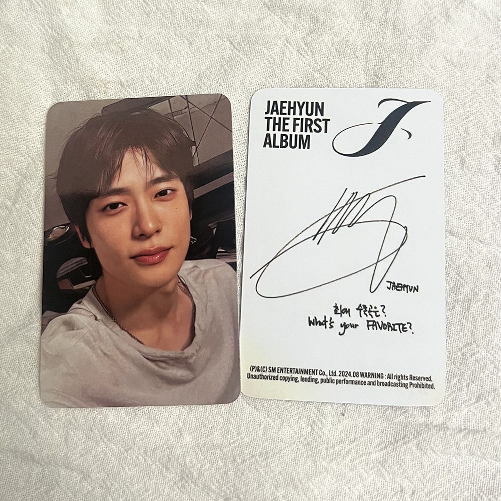 NCT Trịnh ở JAEHYUN album SOLO thẻ nhỏ J thẻ nhỏ xung quanh NCT127