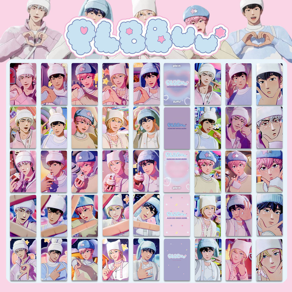 5-8 chiếc PLAVE PLBBU Lomo Cards Hide and Seek 6th Summer TSOTTC Asterum REACH CHO THE STARS Photoca