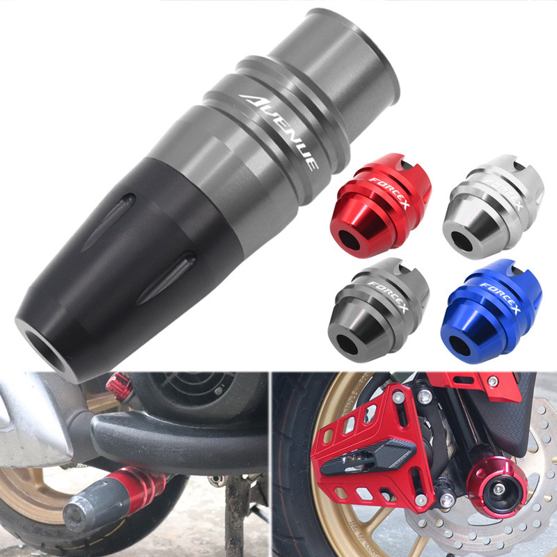 Thích hợp cho Yamaha Fuying ForceX Patrol Eagle 125 Phụ kiện sửa đổi Ống xả cản trước Bánh trước Bón