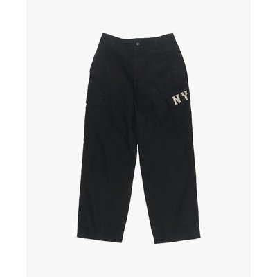 MLB - Quần dài unisex ống rộng phối túi hộp_3AWPB1156-50BKS