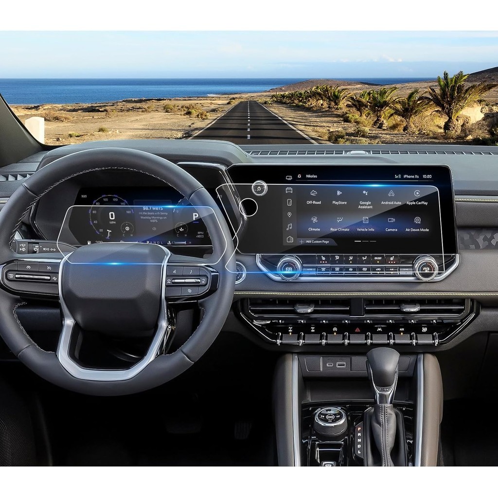 2023 2024 2025 Chevy Colorado Bảo Vệ Màn Hình Cho Chevy Colorado (11.3Inch Navi + 11Inch Dash), 2025