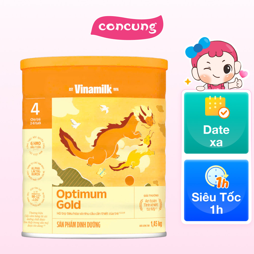 Sữa bột Optimum Gold 4 HT 1450g