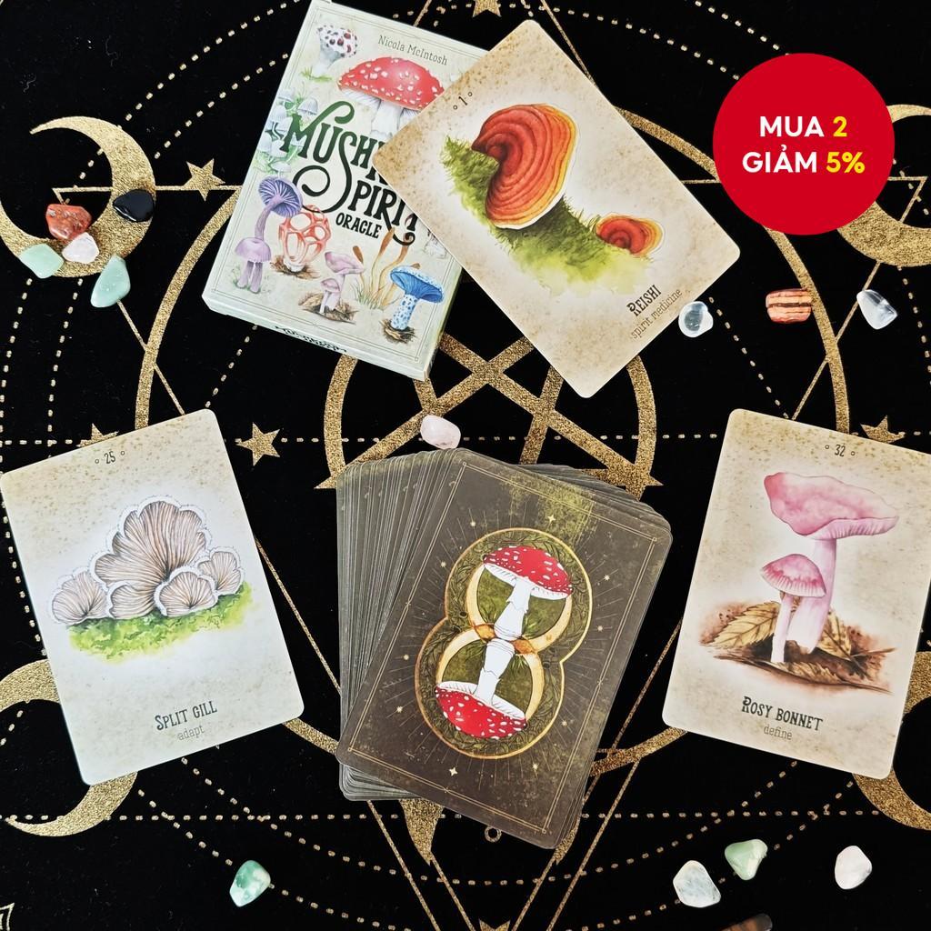 Thẻ Mushroom Spirit Oracle Mushroom Spirit Oracle, 36 thẻ tiếng Anh