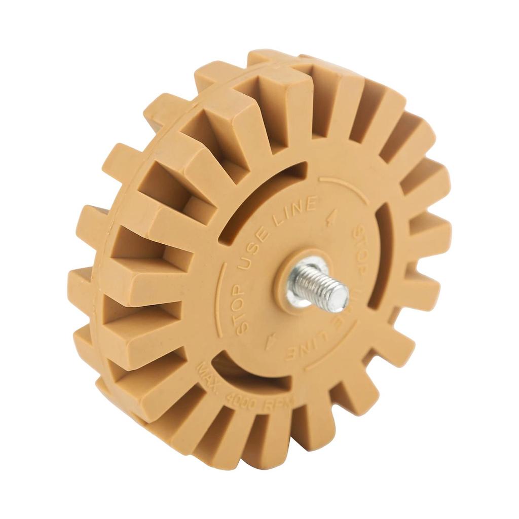 [szxmkj2] Decal Remover Eraser Wheel Tape Residue Remover Tool cho xe đạp Xe máy