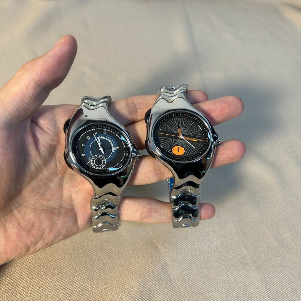 DENVOSI y2k Millennium Alien Retro Niche ins Style Couple Quartz Watch k50