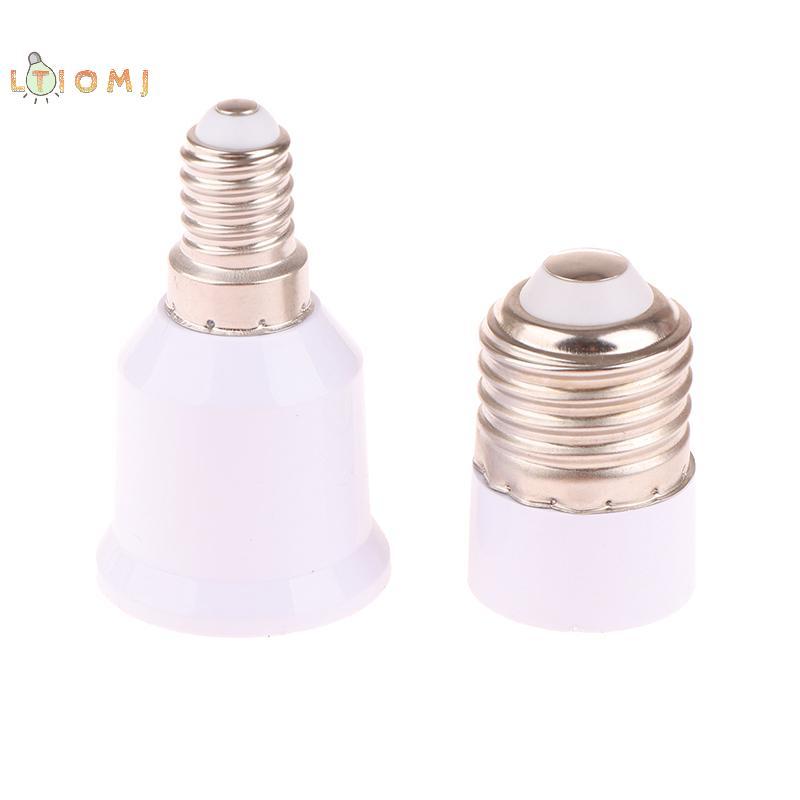 [LTIOMJ] Bộ chuyển đổi bóng đèn LED 1Pc E14 sang E27 / E27 sang E14 Giá đỡ đế bóng đèn E14 Female E2