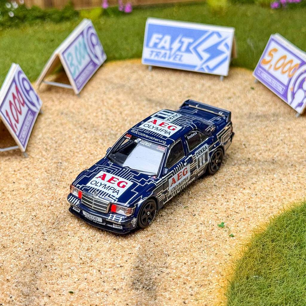 TW 1 / 64 Mercedes-Benz 190E Hợp Kim Diecast Xe Mô Hình Đồ Chơi Quà Tặng Sinh Nhật