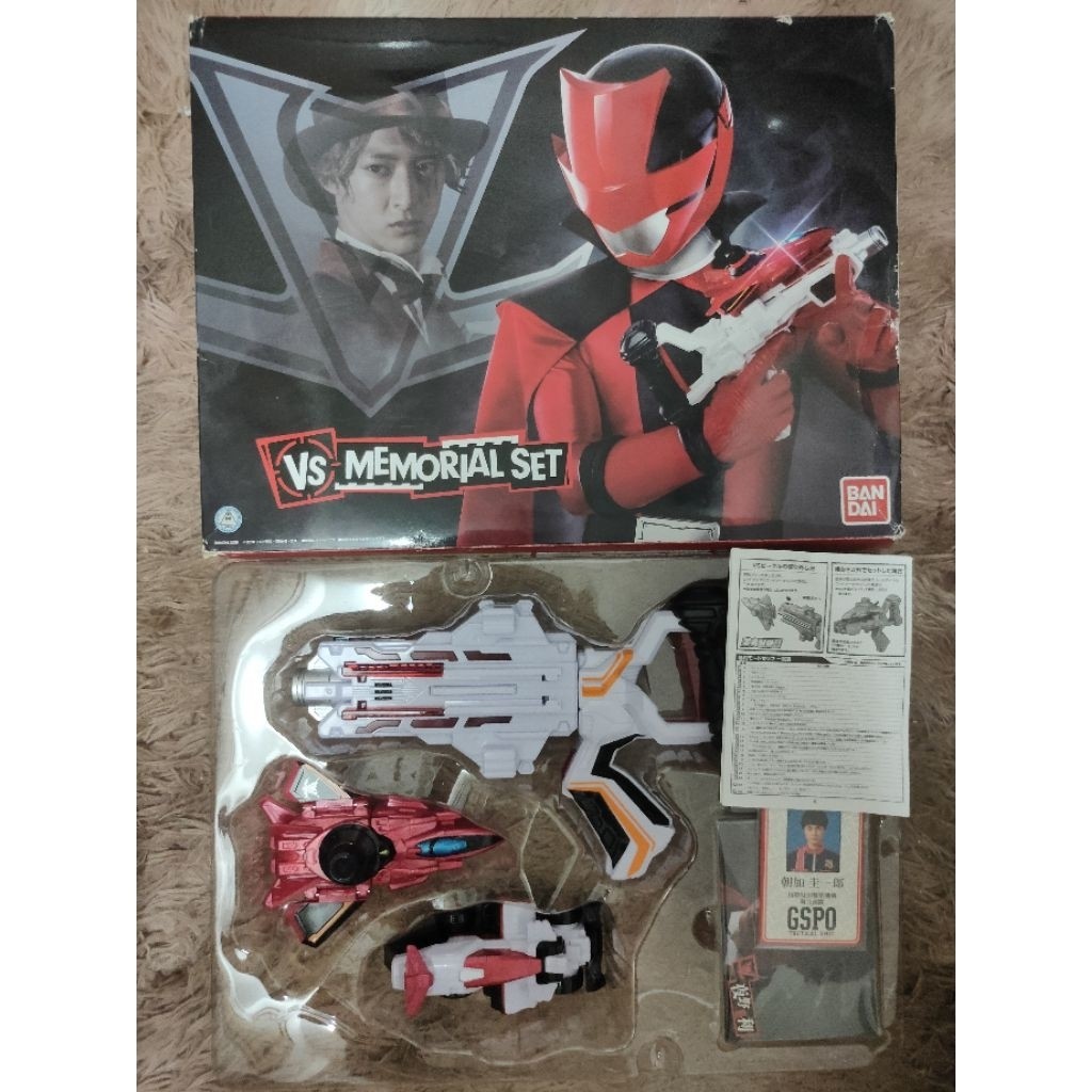 ( Đặt trước ) VS Changer Memorial Set - đồ chơi biến hình siêu nhân bản kỉ niệm