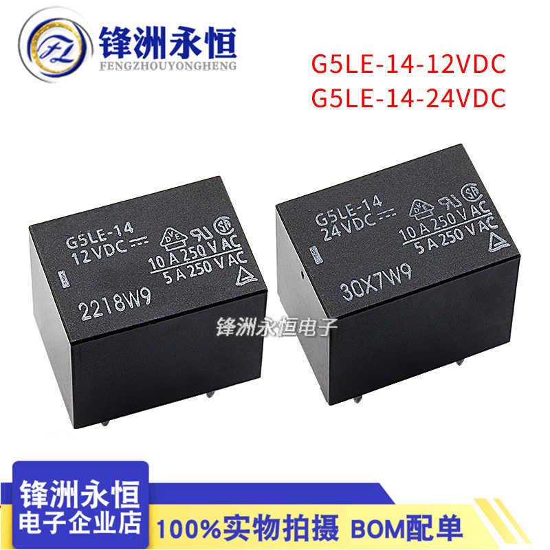 Rơle nguồn gốc G5LA G5LE-14 1A-CF 1-E 1A4-DC3V 5V 12V 24VDC