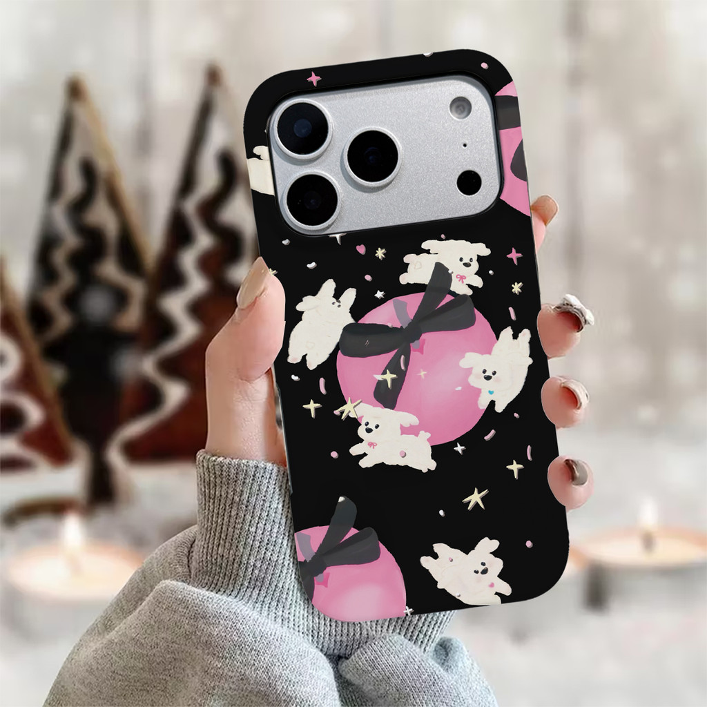 Thỏ Trắng Và Bóng Hồng Iphone 11 11 Pro 11 Pro Max Iphone 12 12 Pro 12 Pro Max 13 13 Pro 13 Pro Max 