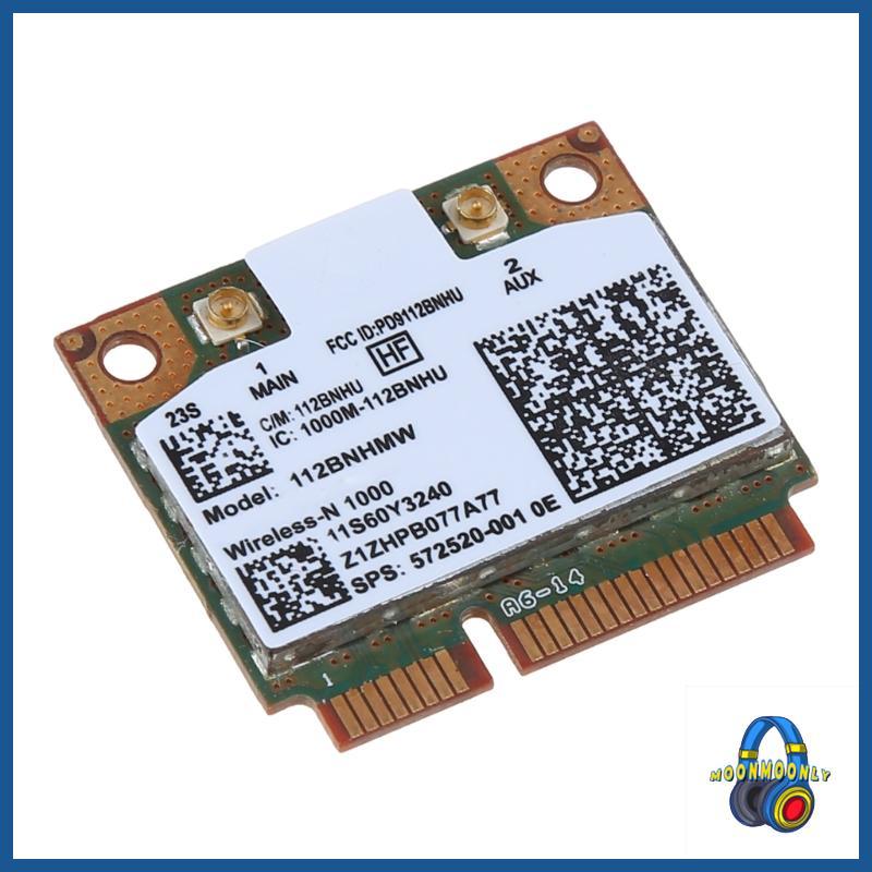 Moom 112BNHMW Half Mini Pci-e WLAN Thẻ WiFi 572520-001 0G cho Laptop